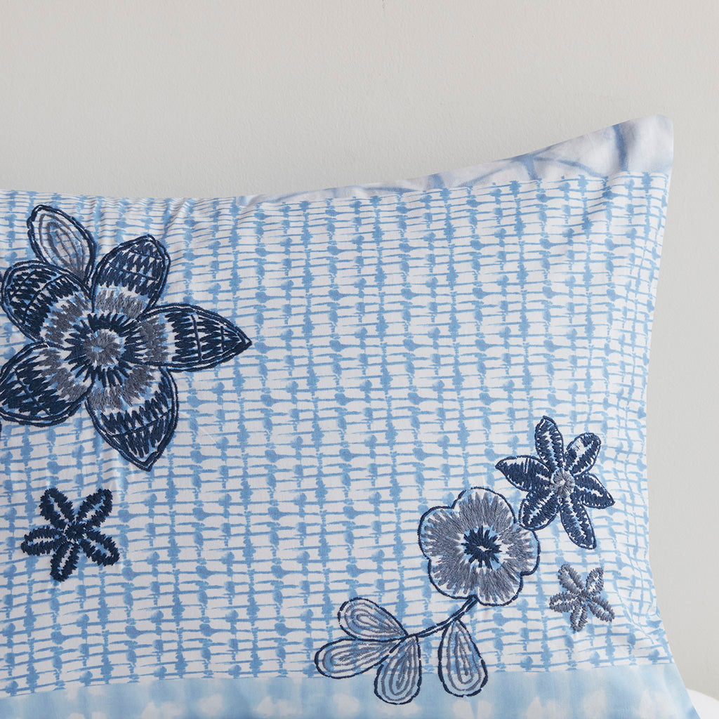 Sadie 3 Piece Cotton Duvet Cover Set