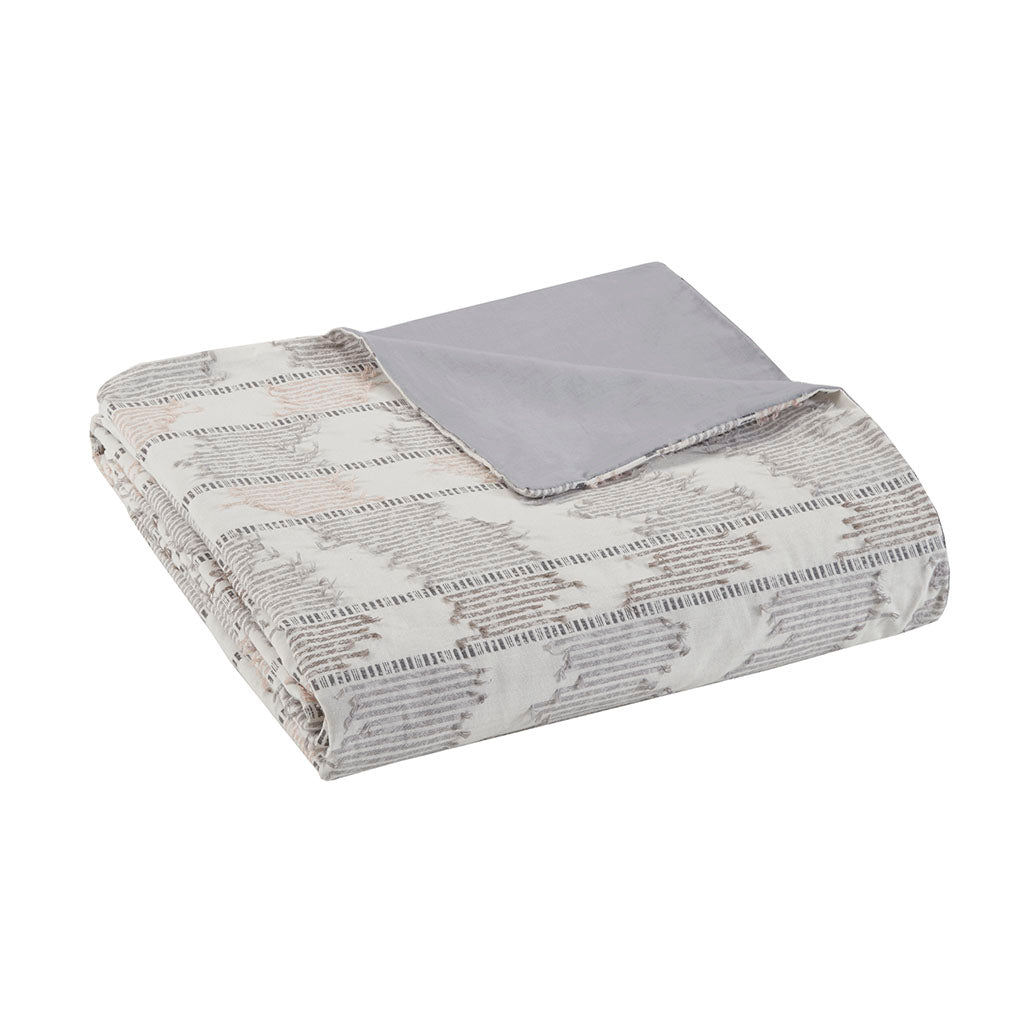 Suri Cotton Jacquard Duvet Cover Set