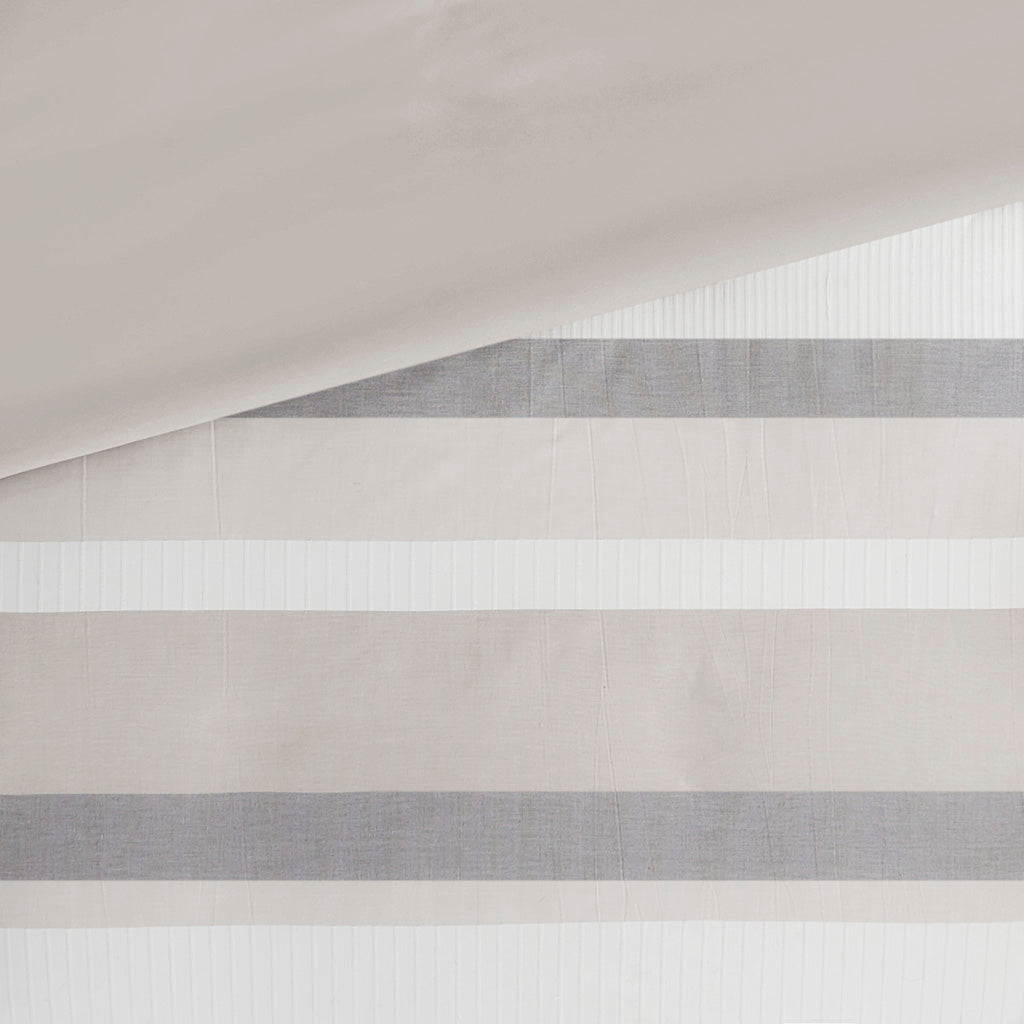 Allegany 3 Piece Jacquard Duvet Cover Set