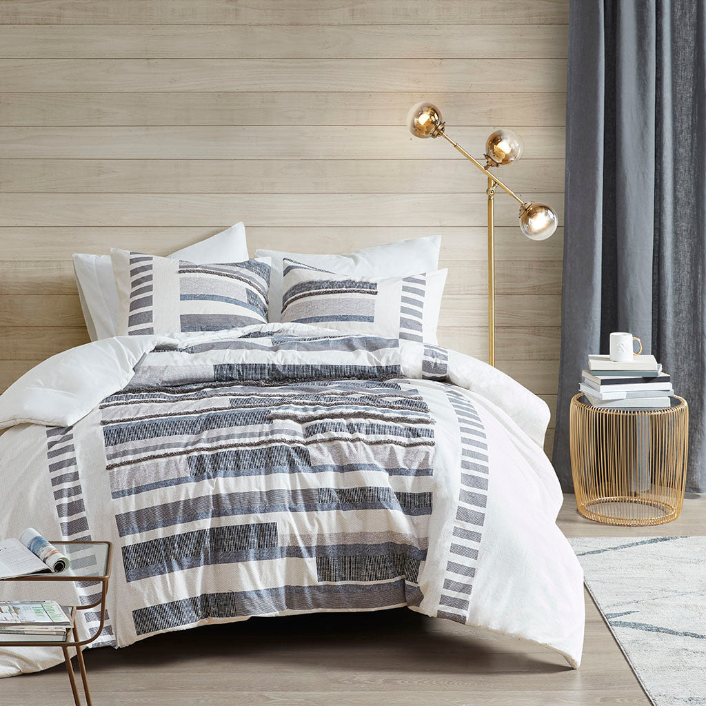 Serena 3 Piece Comforter Set w/ trims