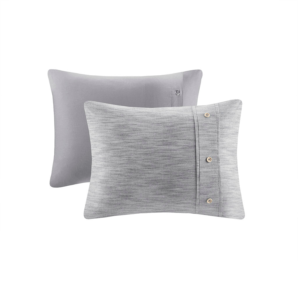Dover 3 Piece Organic Cotton Oversized Duvet Cover Set