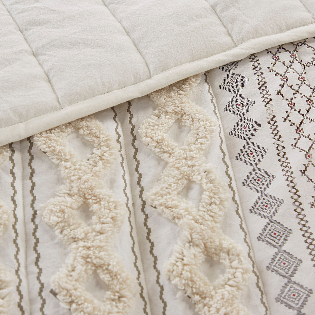 Imani Cotton 3 Piece Coverlet Set