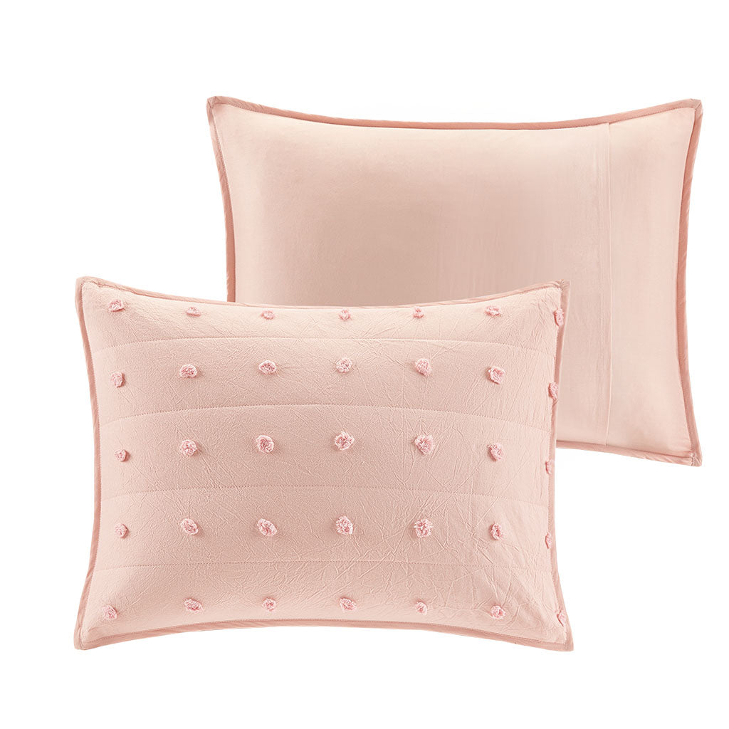 Brooklyn Cotton Jacquard Coverlet Set