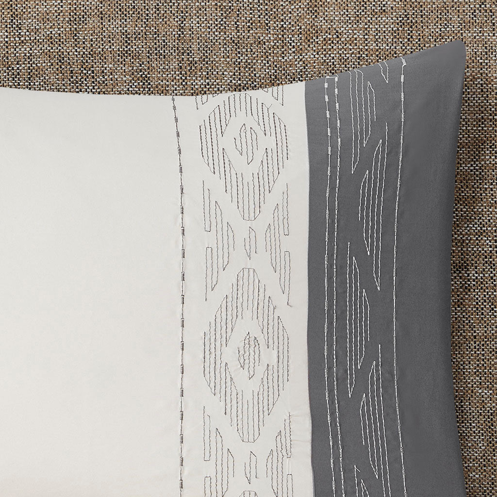 Helena 8 Piece Embroidered Comforter Set
