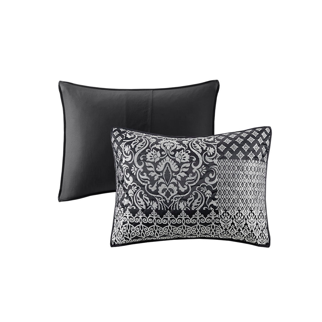 Cassian 3 Piece Reversible Jacquard Coverlet Set