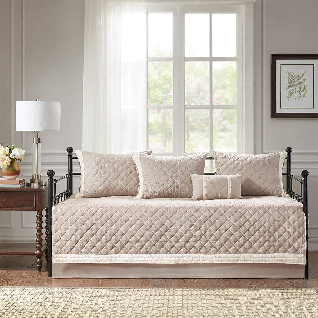 Breanna 6 Piece Cotton Daybed Cover Set