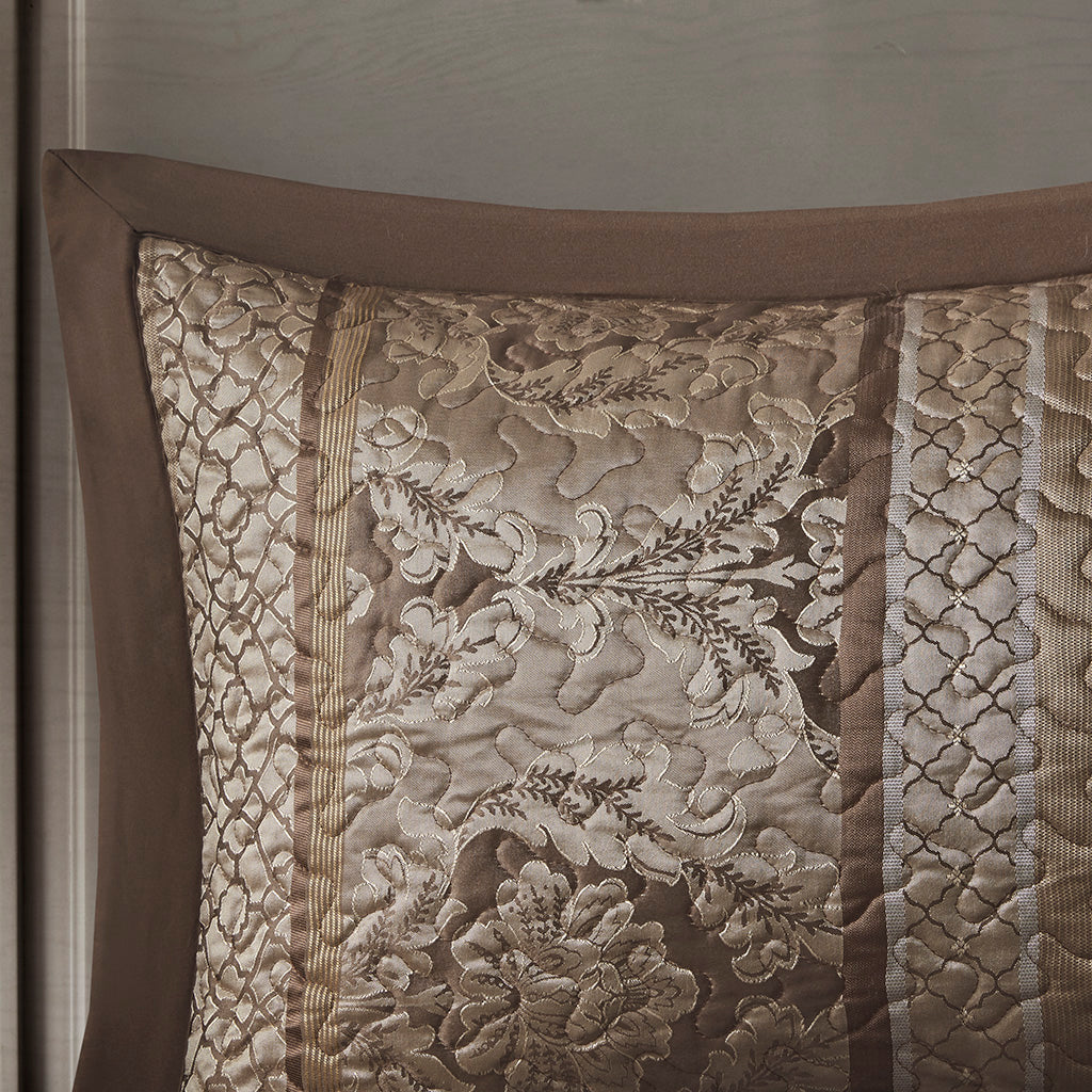 Bellagio 5 Piece Reversible Jacquard Bedspread Set