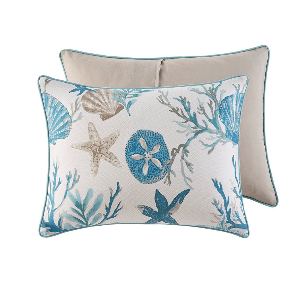 Pebble Beach 7 Piece Cotton Sateen Comforter Set