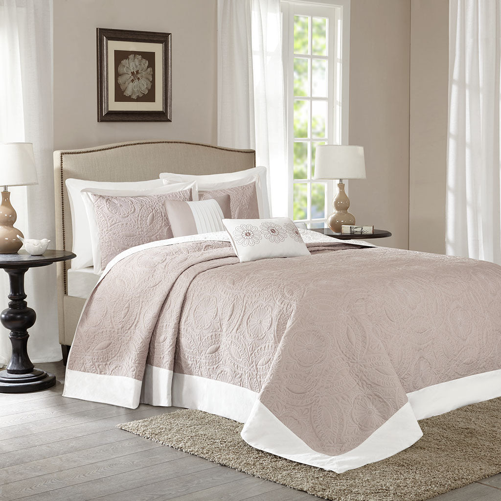 Ashbury 5 Piece Reversible Bedspread Set