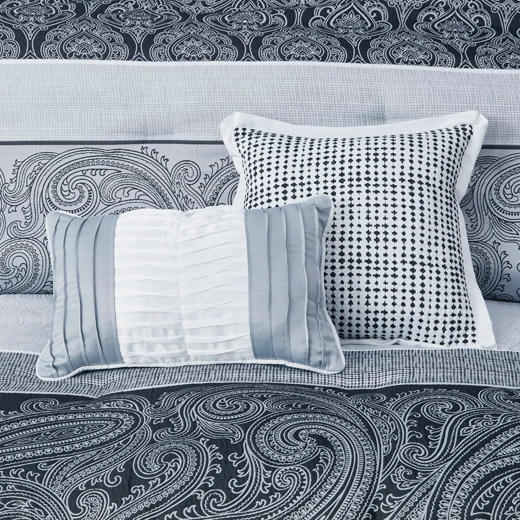 Neilsen 7 Piece Jacquard Comforter Set