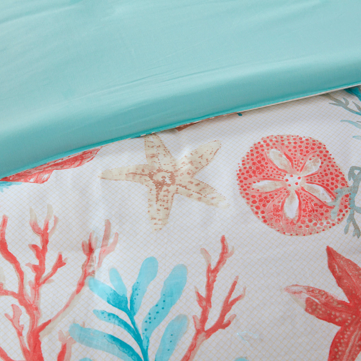 Pebble Beach 6 Piece Cotton Sateen Duvet Cover Set