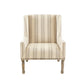 Simmons Natural Stripe Accent Chair