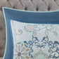 Isla 8 Piece Cotton Floral Printed Reversible Comforter Set
