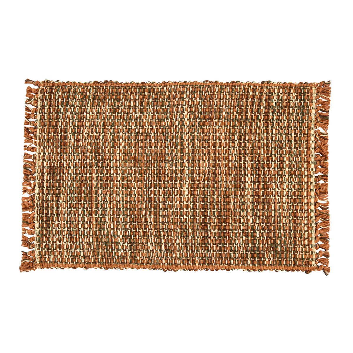 Tweed Placemat Set-Ginger