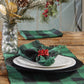 Wicklow Check Placemat Set-Forest