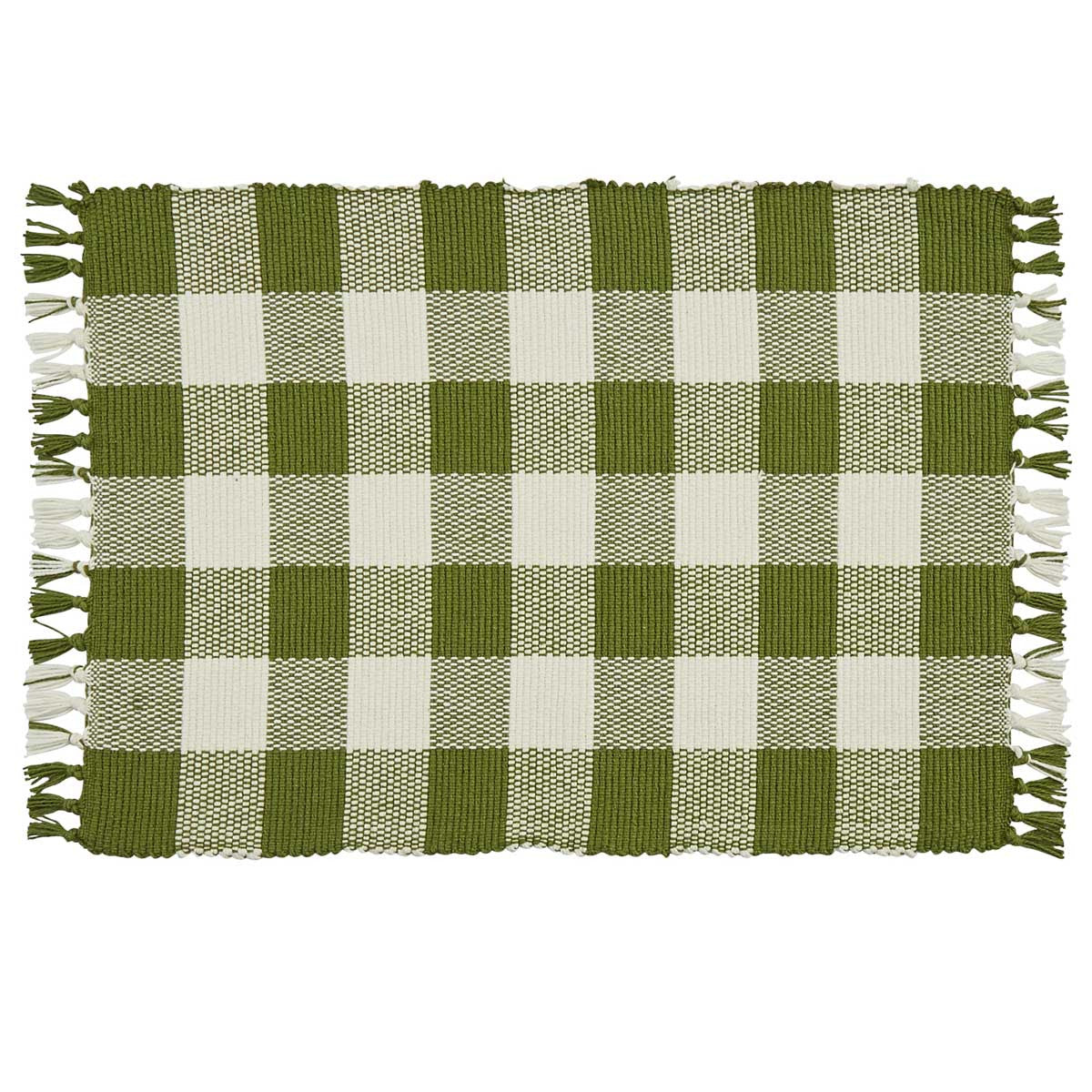 Wicklow Check Placemat Set-Sage