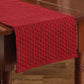 Chadwick Table Runner 13X36 Red