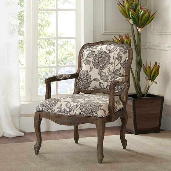 Monroe Sophie Natural Camel Back Exposed Wood Chair