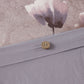 Sakura Blossom 3 Piece Cotton Sateen Printed Duvet Cover Set