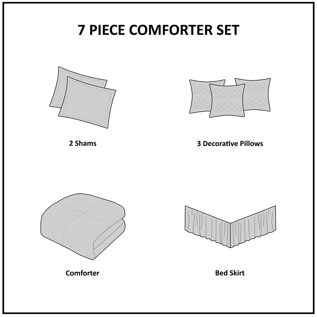 Taos 7 Piece Comforter Set