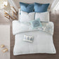 Isla 8 Piece Cotton Floral Printed Reversible Comforter Set