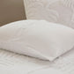 Bahari 3 Piece Tufted Cotton Chenille Palm Comforter Set