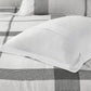 Union Square Cotton Yarn Dyed Jacquard Plaid Duvet Cover Set