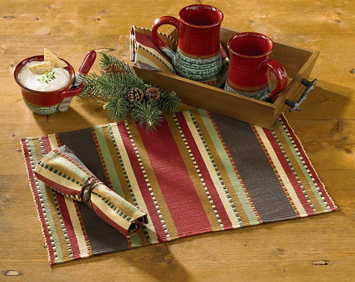 Timber Ridge Placemat Set – Patch Creek