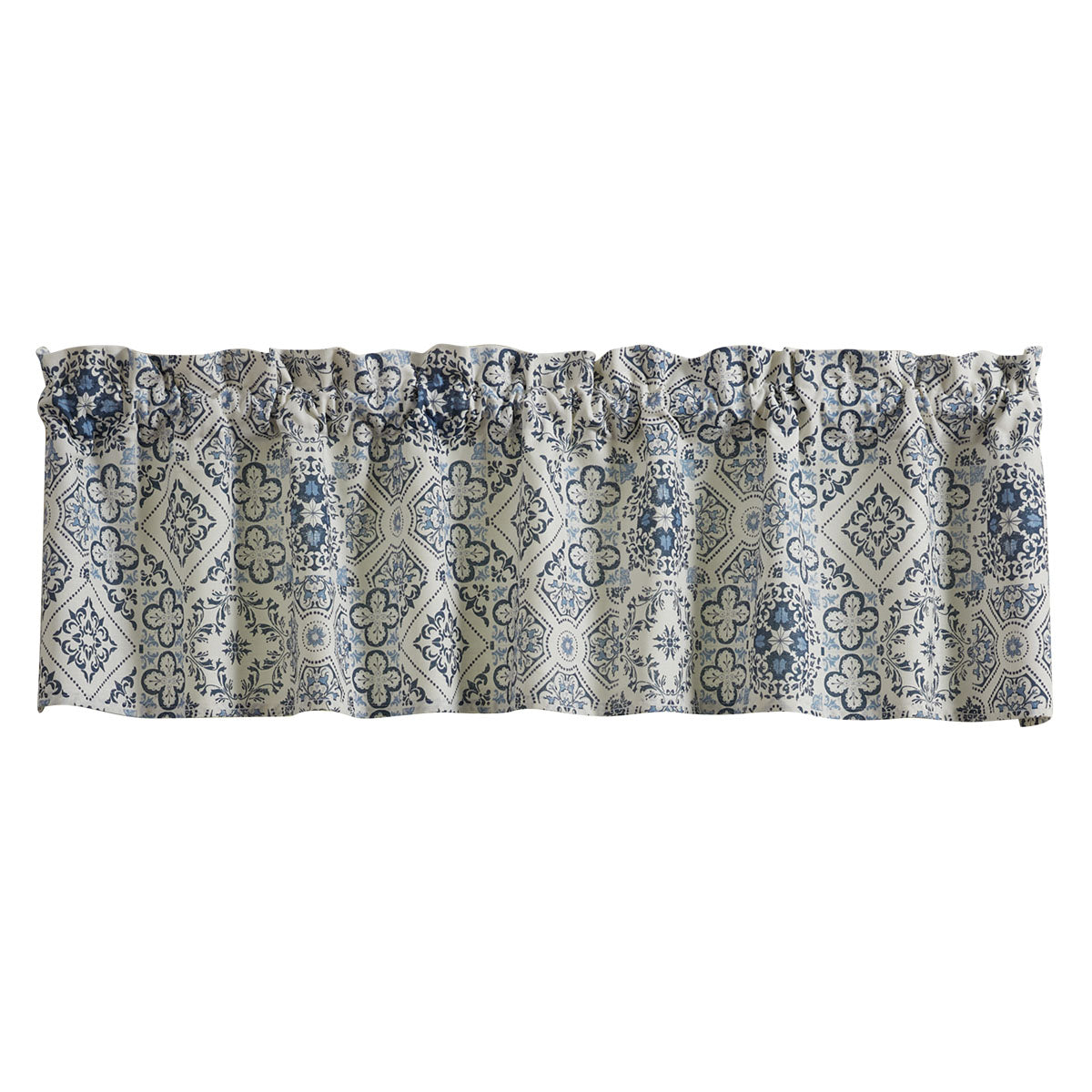 Delft Tile Valance – Patch Creek