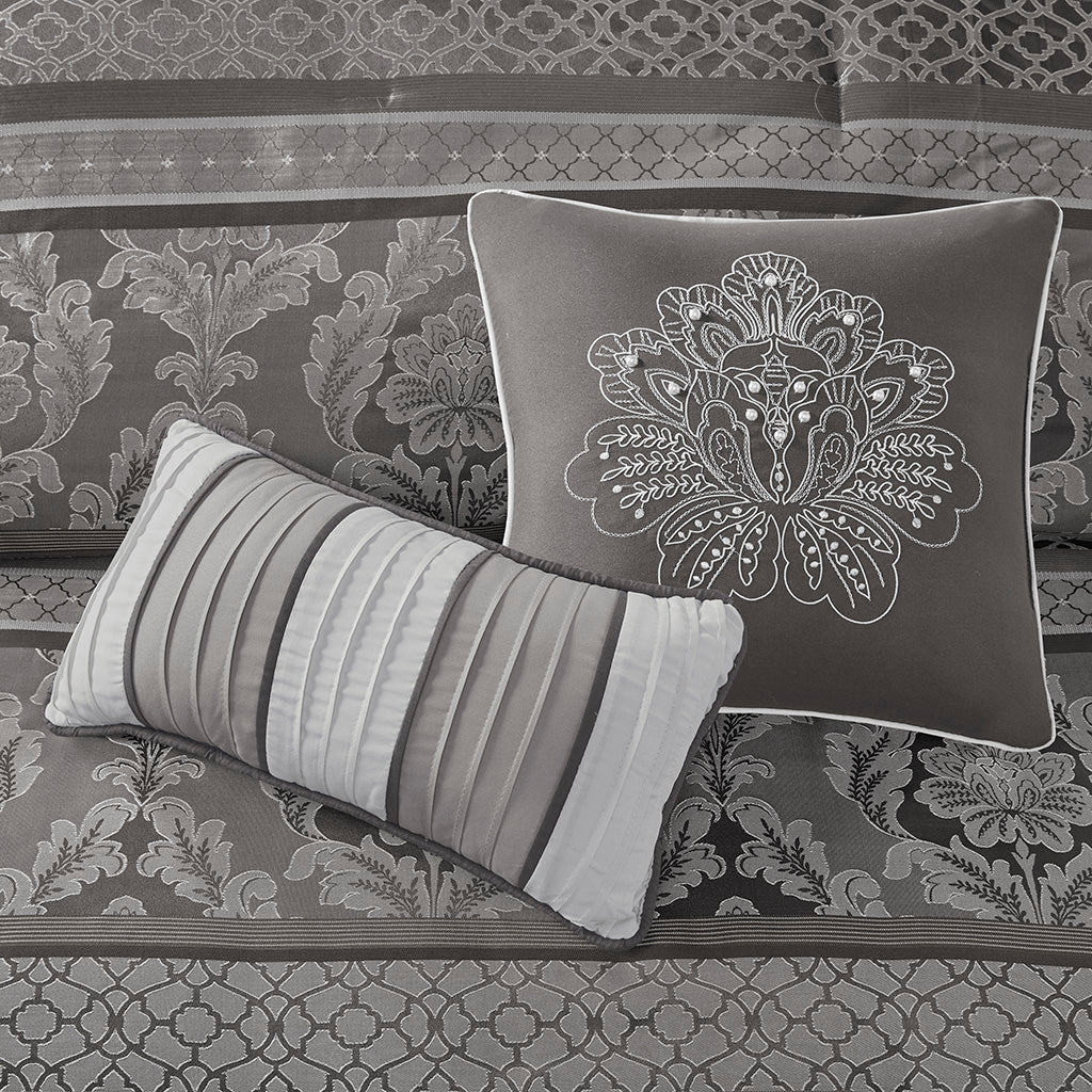 Bellagio 7 Piece Jacquard Comforter Set