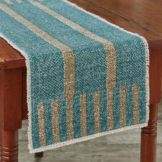 River Runner Stripe Table Runner 13X54