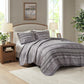 Seri 3 Piece Reversible Jacquard Coverlet Set