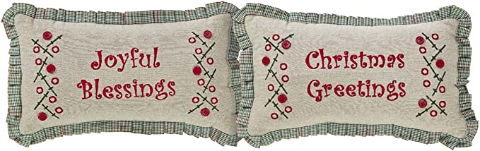 Tidings Holiday Accent Pillow Set