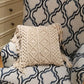 Macrame Hand-Woven Cotton Thread Pillow Covers 100% Cotton Linen Geometry Bohemia Cushion Covers