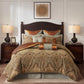 Canovia Springs 10 Piece Jacquard Comforter Set