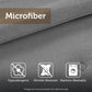 Fraser 3 Piece Printed Microfiber Seersucker Quilt Set