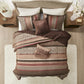 Princeton 5 Piece Jacquard Quilt Set with Throw Pillows