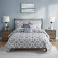 Nora 10 Piece Geometric Comforter Set with Bed Sheets