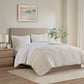 Miro 3 Piece Gauze Oversized Comforter Set
