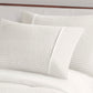 Apollo 3 Piece Striped Seersucker Oversized Duvet Cover Set