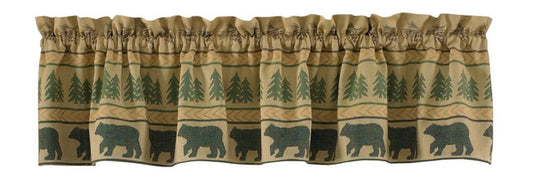 Bear Tracks Valance