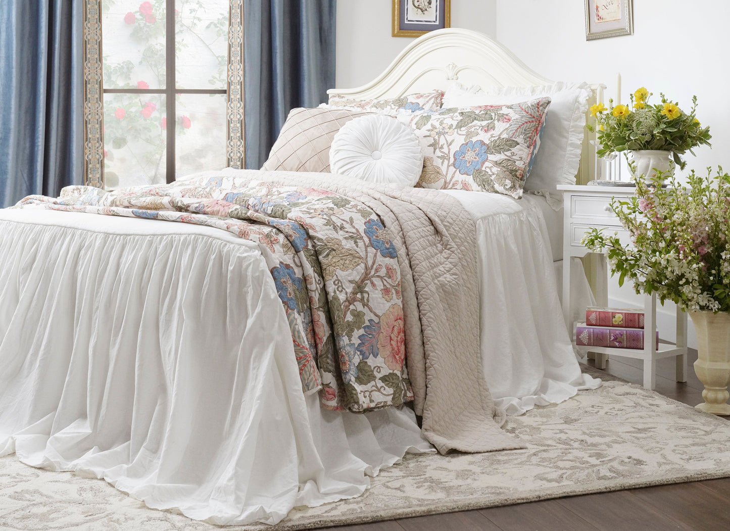 Sydney 3Pc Reversible F/Q Quilt Set