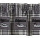 Gray Area Loon Patch Valance