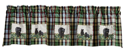 Happy Trails Bear Patch Valance