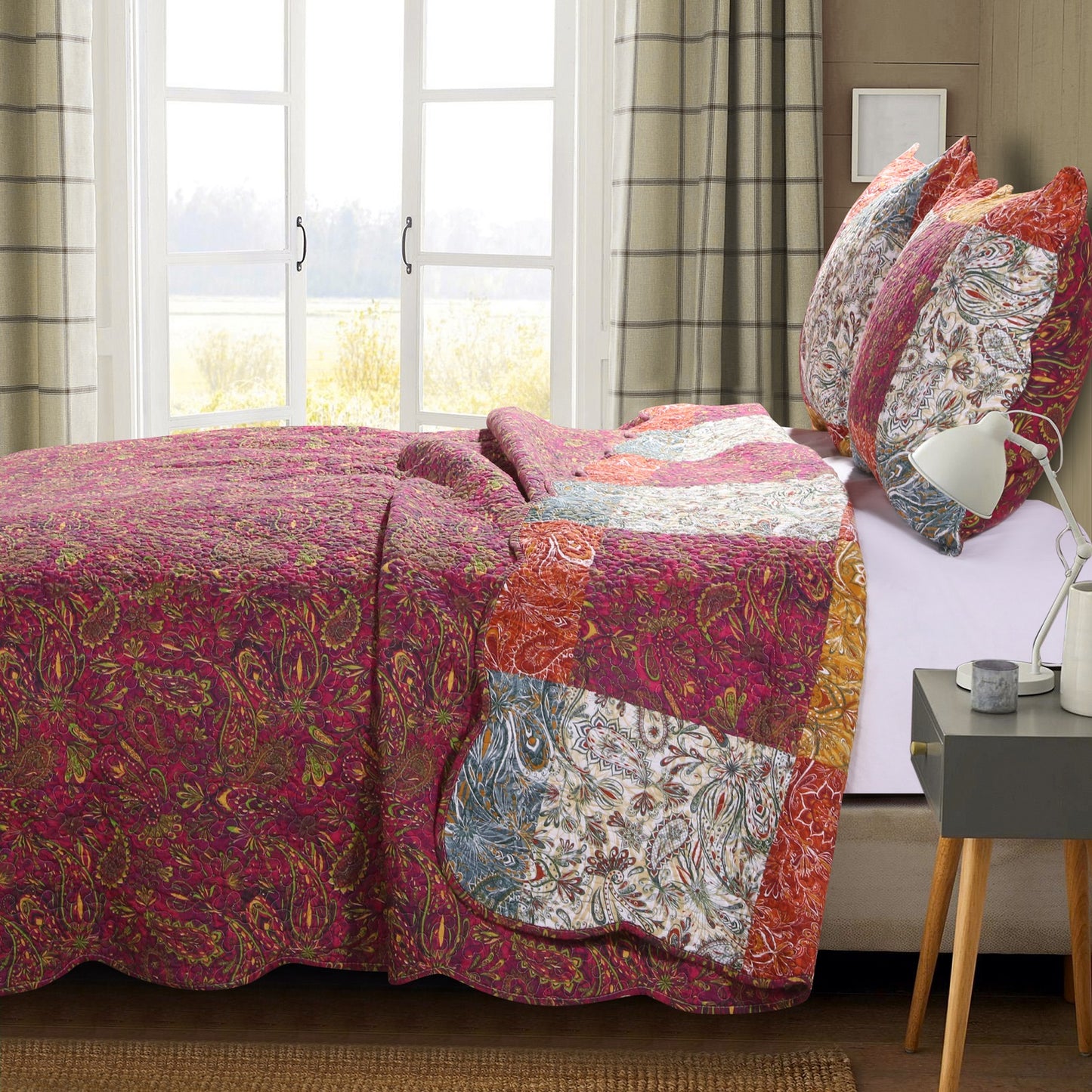 Paisley Slumber Quilt Set