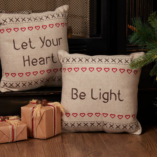 Merry Little Christmas Accent Pillow Set