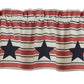 Stars And Stripes Patch Valance