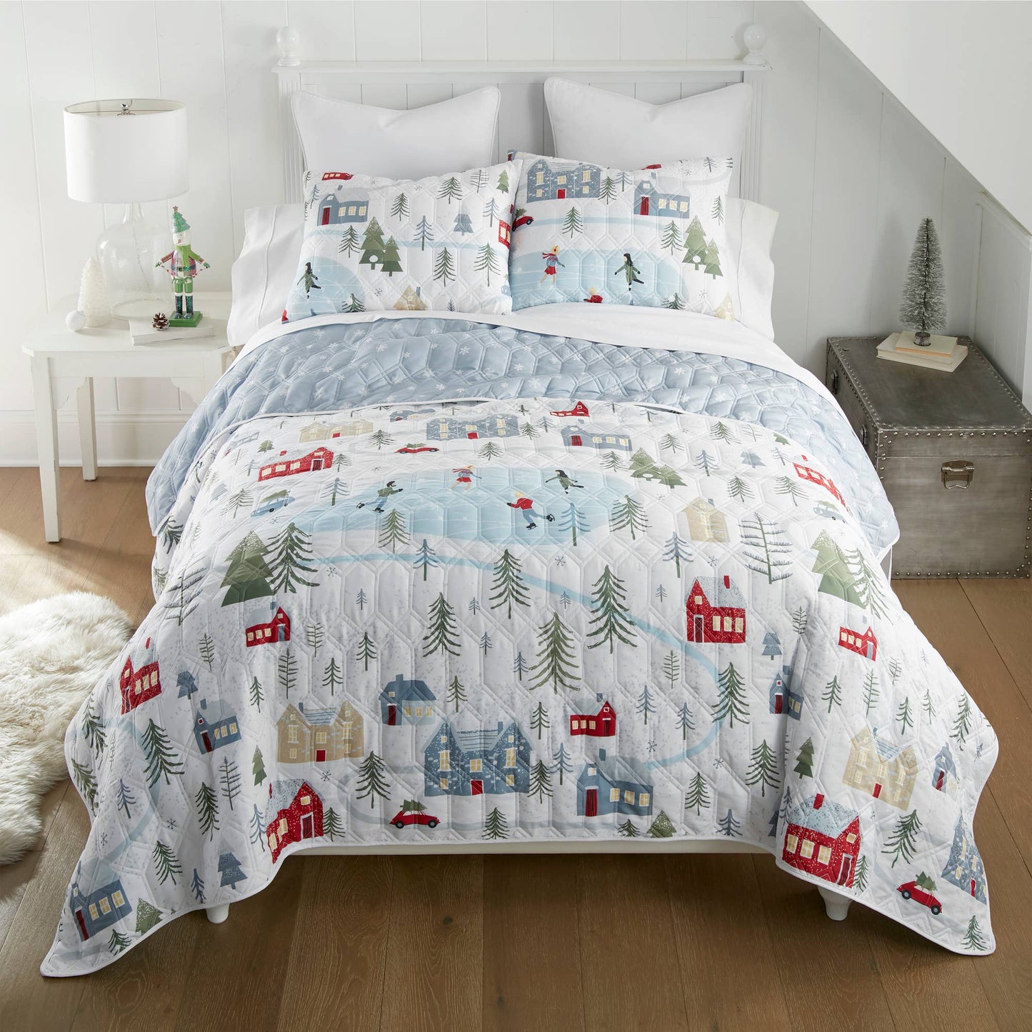 Winter Wonderland Quilt Set Bonus-Free Tote