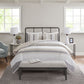 Allegany 3 Piece Jacquard Duvet Cover Set