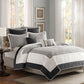 Attingham 7 Piece Quilt Set with Euro Shams and Throw Pillows